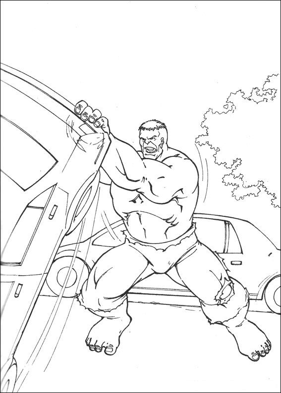 Kids-n-fun.com | Coloring page Hulk Hulk